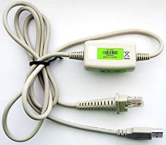 CipherLab 1090+/1200/1500/1500P/1502/1504 USB-HID (307) Cable - Интерфейсный кабель типа USB-HID (307)  для сканеров 1090+/1200/1500/1502/1504