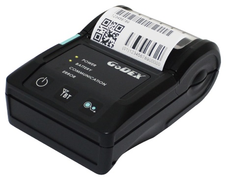 Godex MX20/MX30 - мобильный принтер для термопечати.