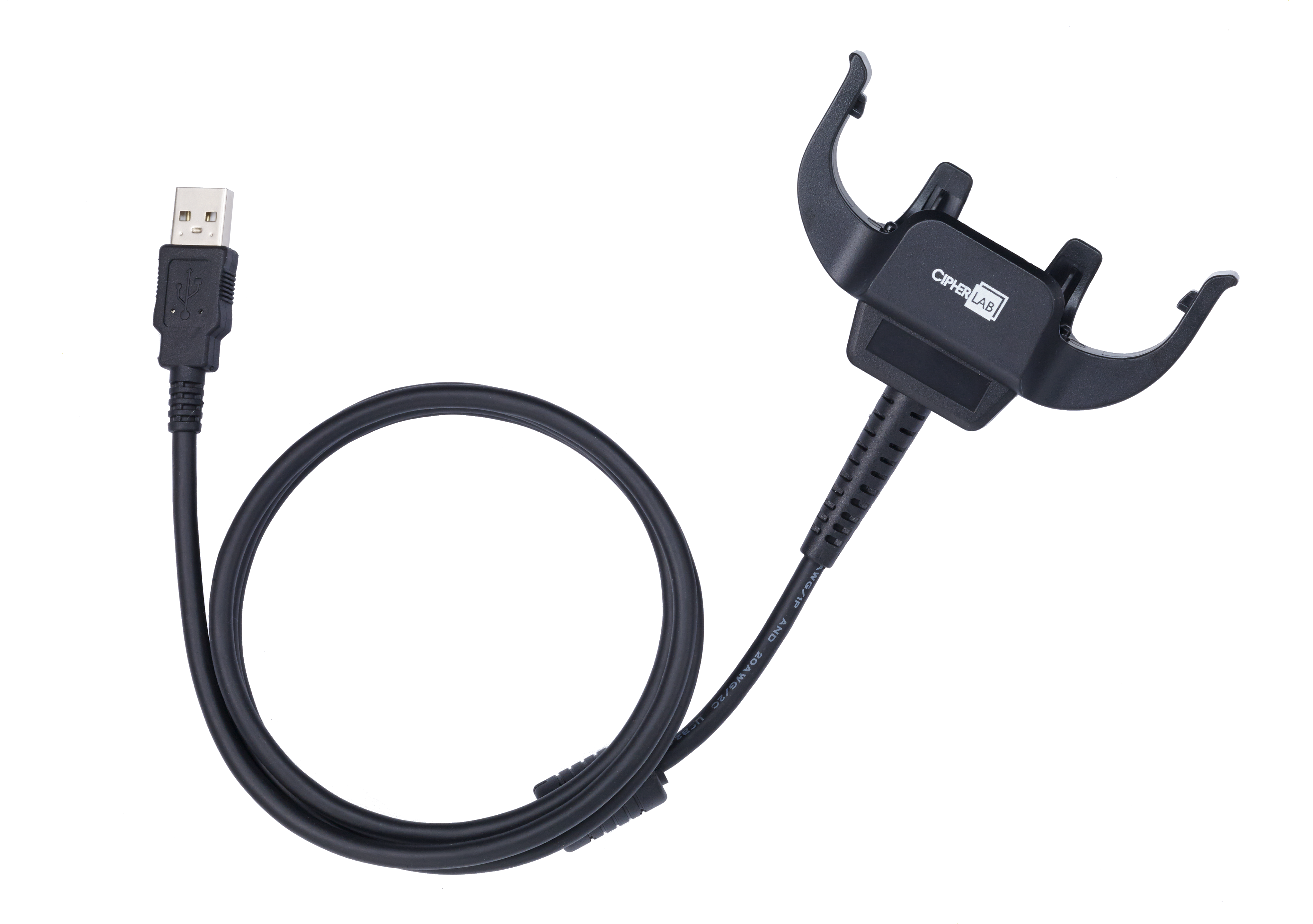 USB кабель с защелкой для зарядки терминала и связи с ПК
