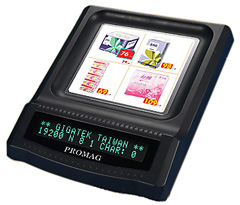DSP802 - Настольный вакуум-флуоресцентный (VFD) дисплей покупателя с монетницей