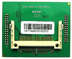 EZ-1100+/1200+/1300+, G500/530 RTC/CF Module - плата расширения памяти на картах типа CF, с часами реального времени