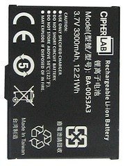CipherLab Li-Ion Battery  - дополнительная аккумуляторная батарея для 9200/CP50 (3.7в/3300мА, Li-ion)