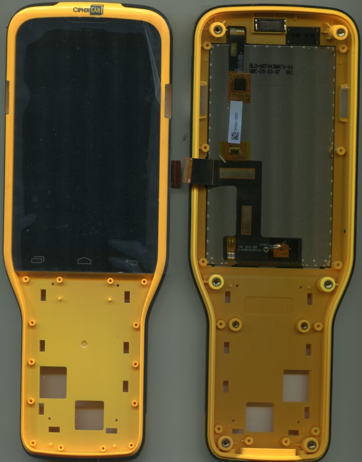 ЗИП:RK95 Верхняя часть корпуса (с дисплеем) (Артикул: BRK95COVT0003/BRK95COVT0001)