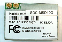 ОПЦИЯ: CipherLab Wi-Fi IEEE 802.11b/g Module 96xx - Wi-Fi IEEE 802.11b/g радиомодуль для 96xx