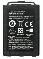 CipherLab Li-Ion Battery CP60 - аккумуляторная батарея для CP60 (3.7в/3600мА)